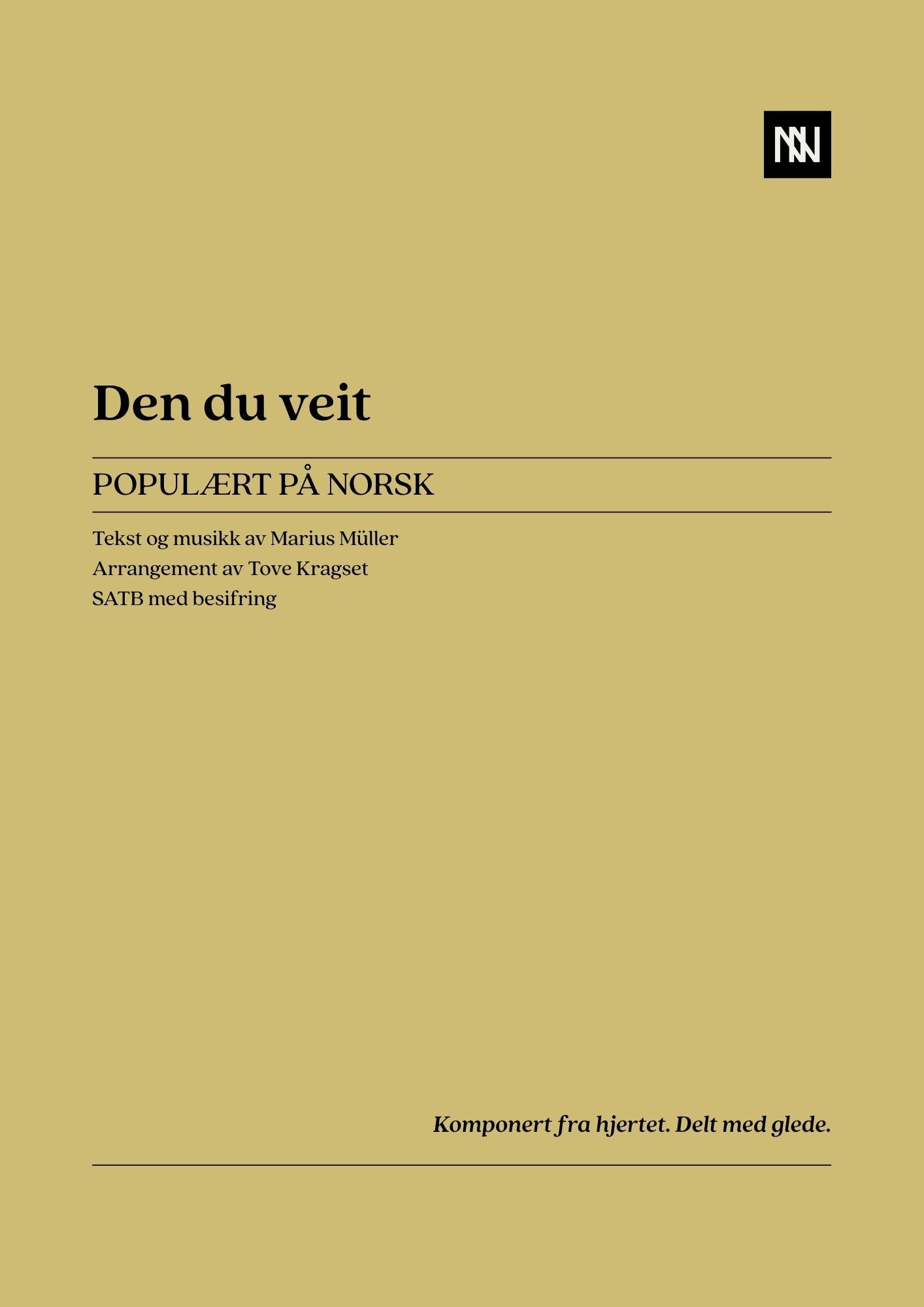 Den du veit SATB