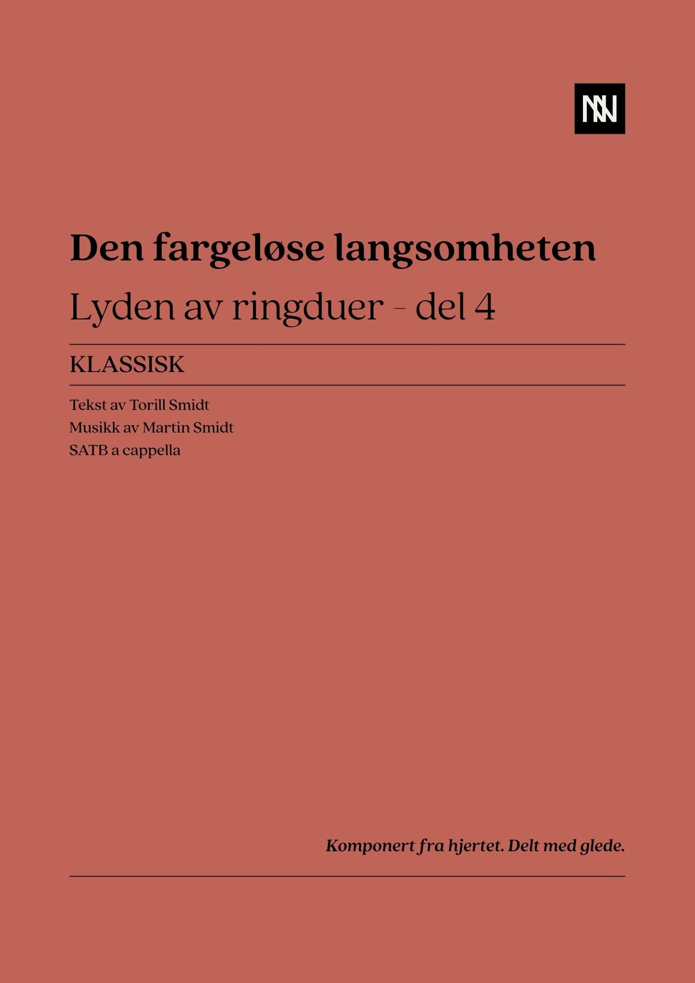 The Colorless Slowness SATB