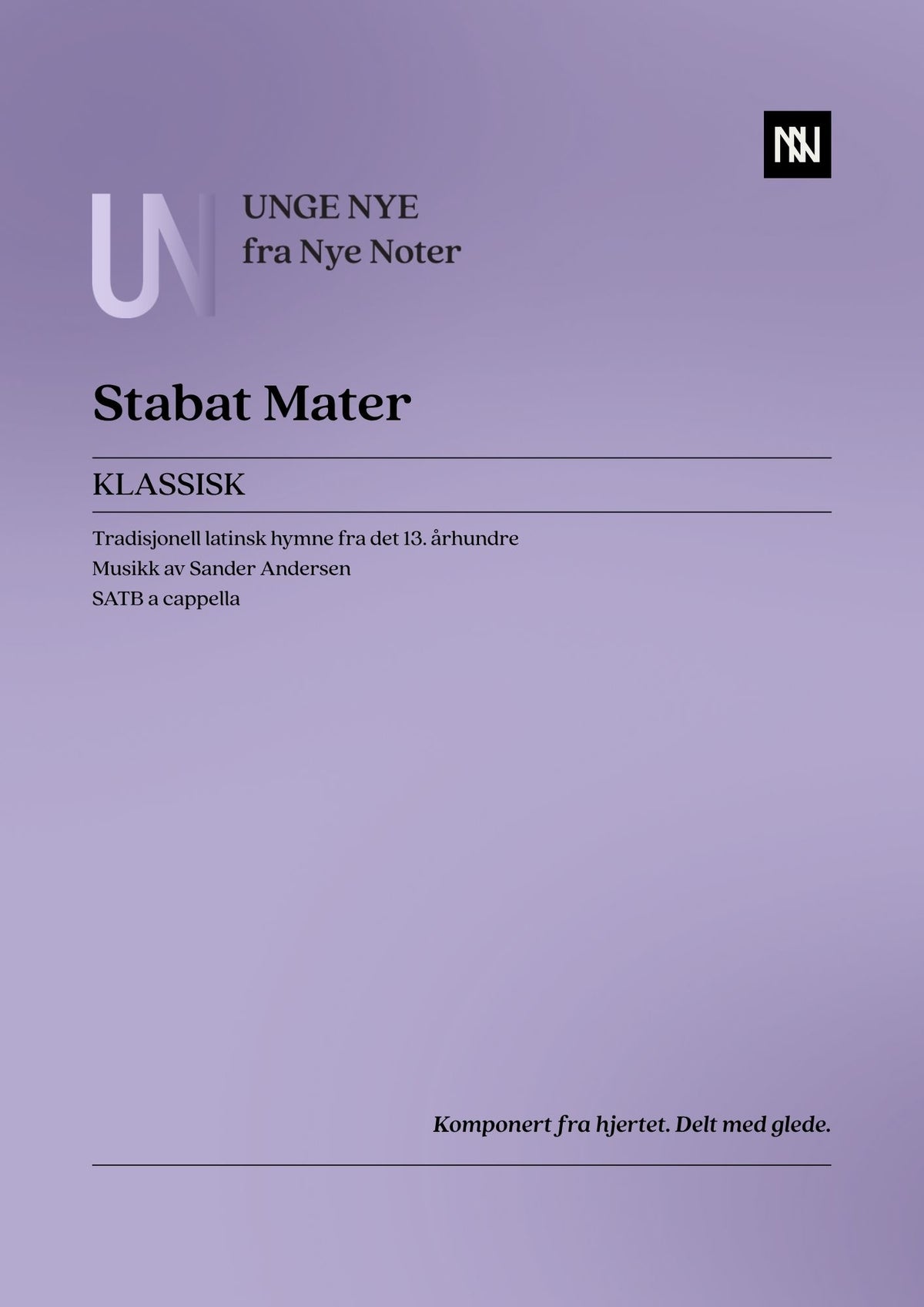 Stabat Mater SATB