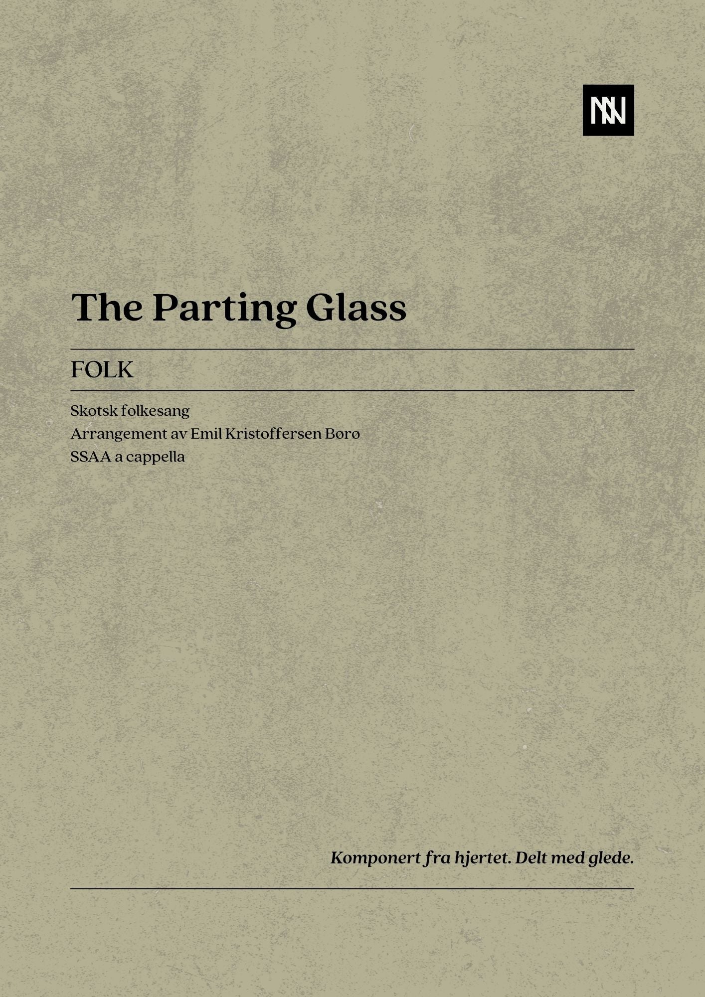 The Parting Glass SSAA