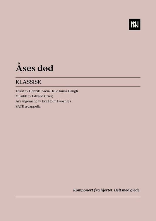 Aase's Death SATB
