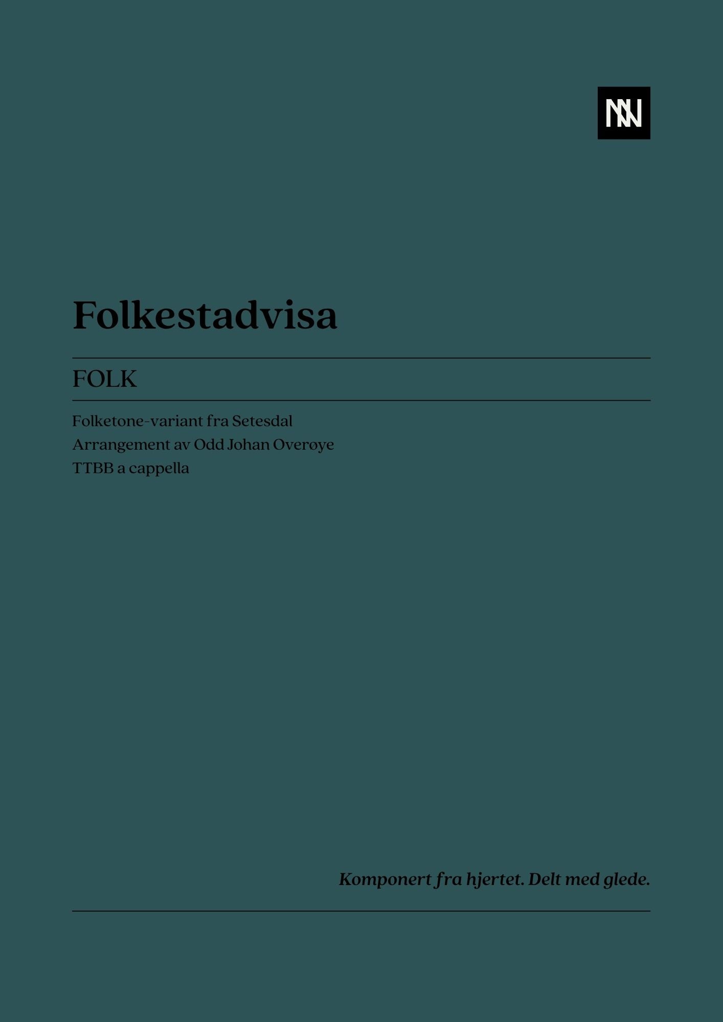 Folkestad Song TTBB