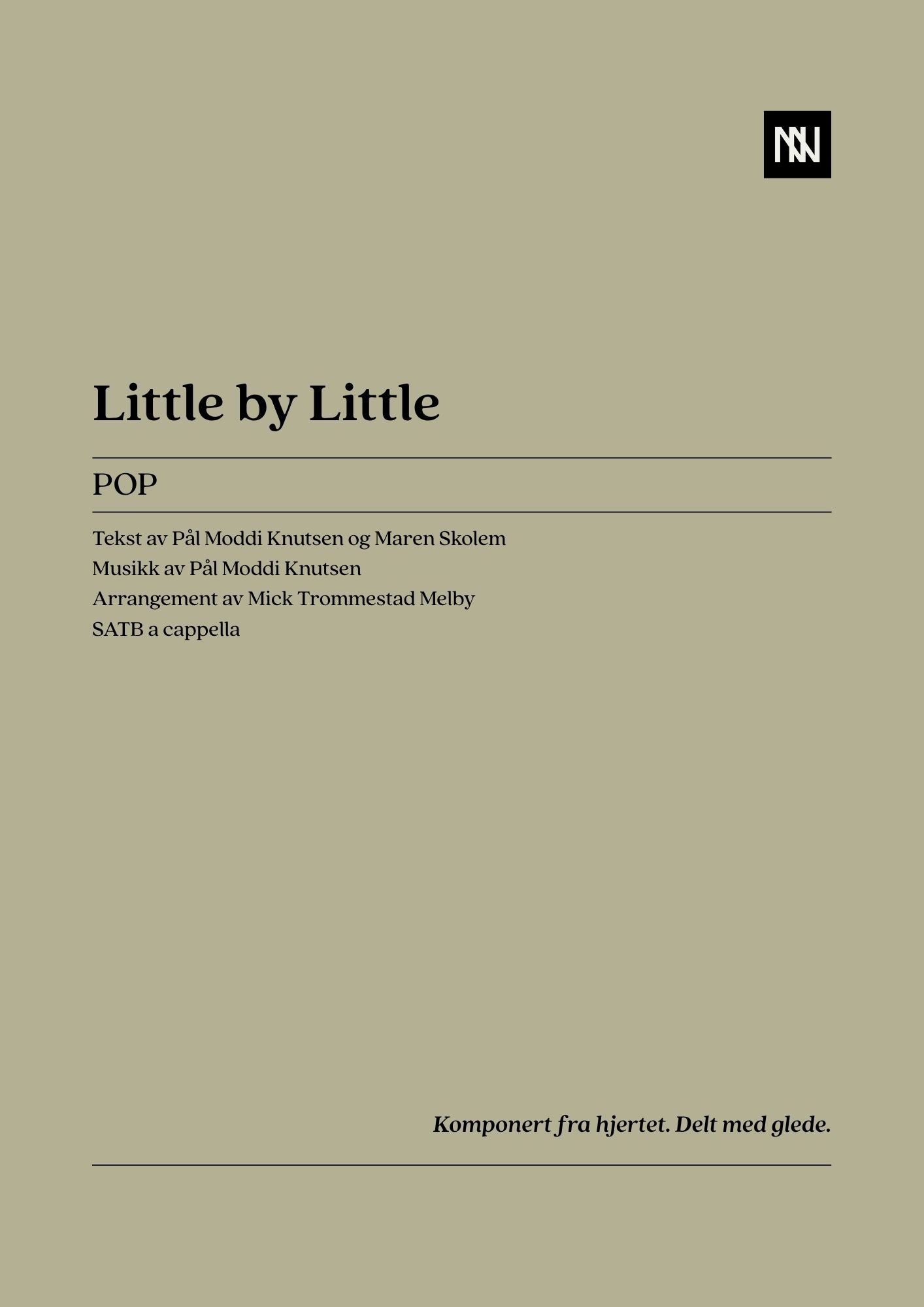 Little by little SATB