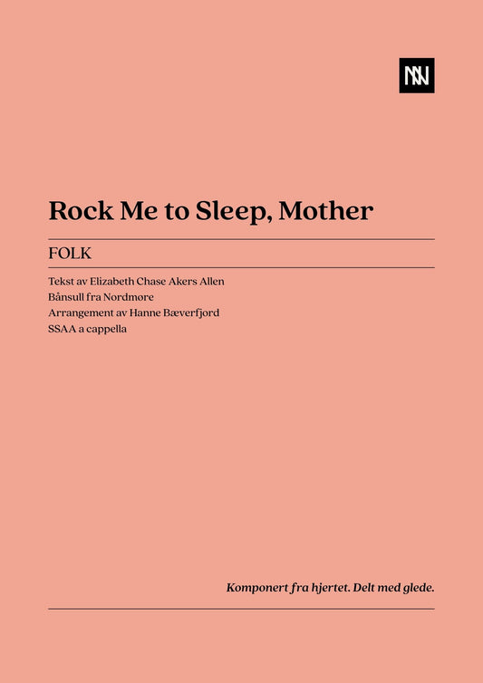 Rock Me to Sleep, Mother SSAA
