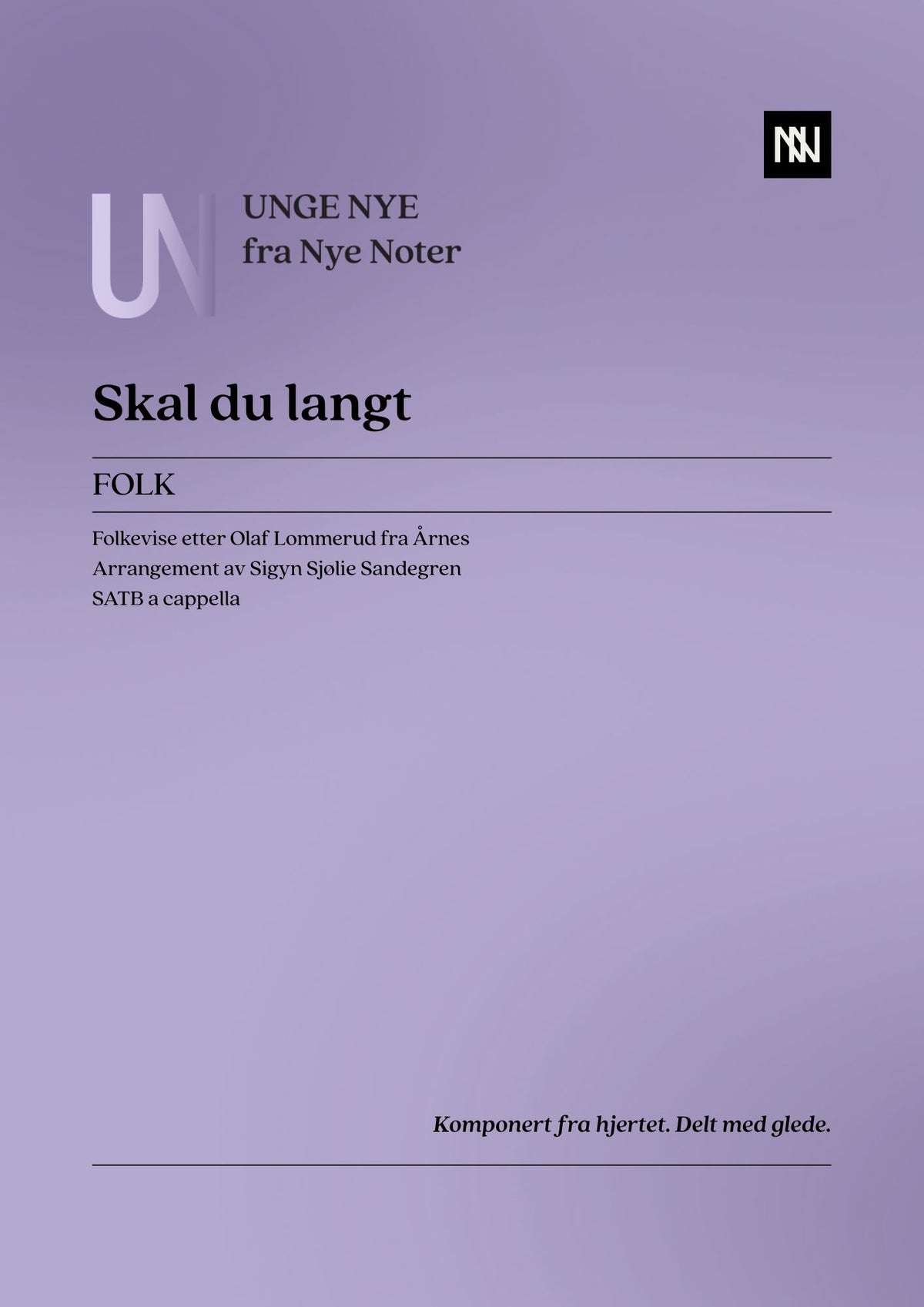 Skal du langt SATB