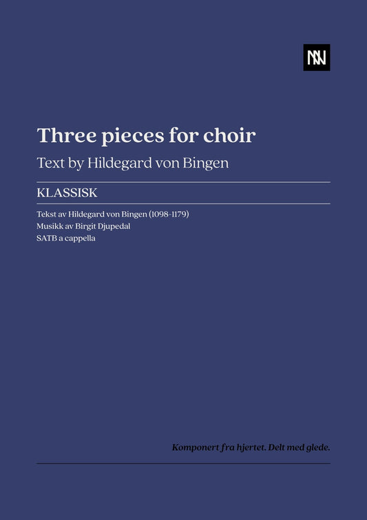 Three pieces for SATB choir